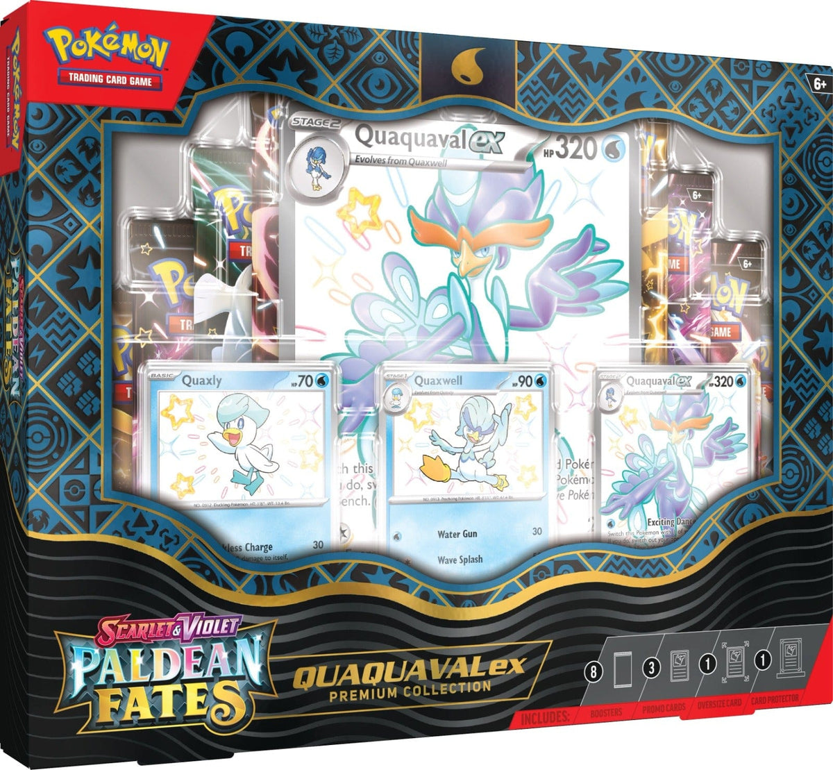 Pokémon TCG Paldean Fates - Quaquaval ex Premium Collection