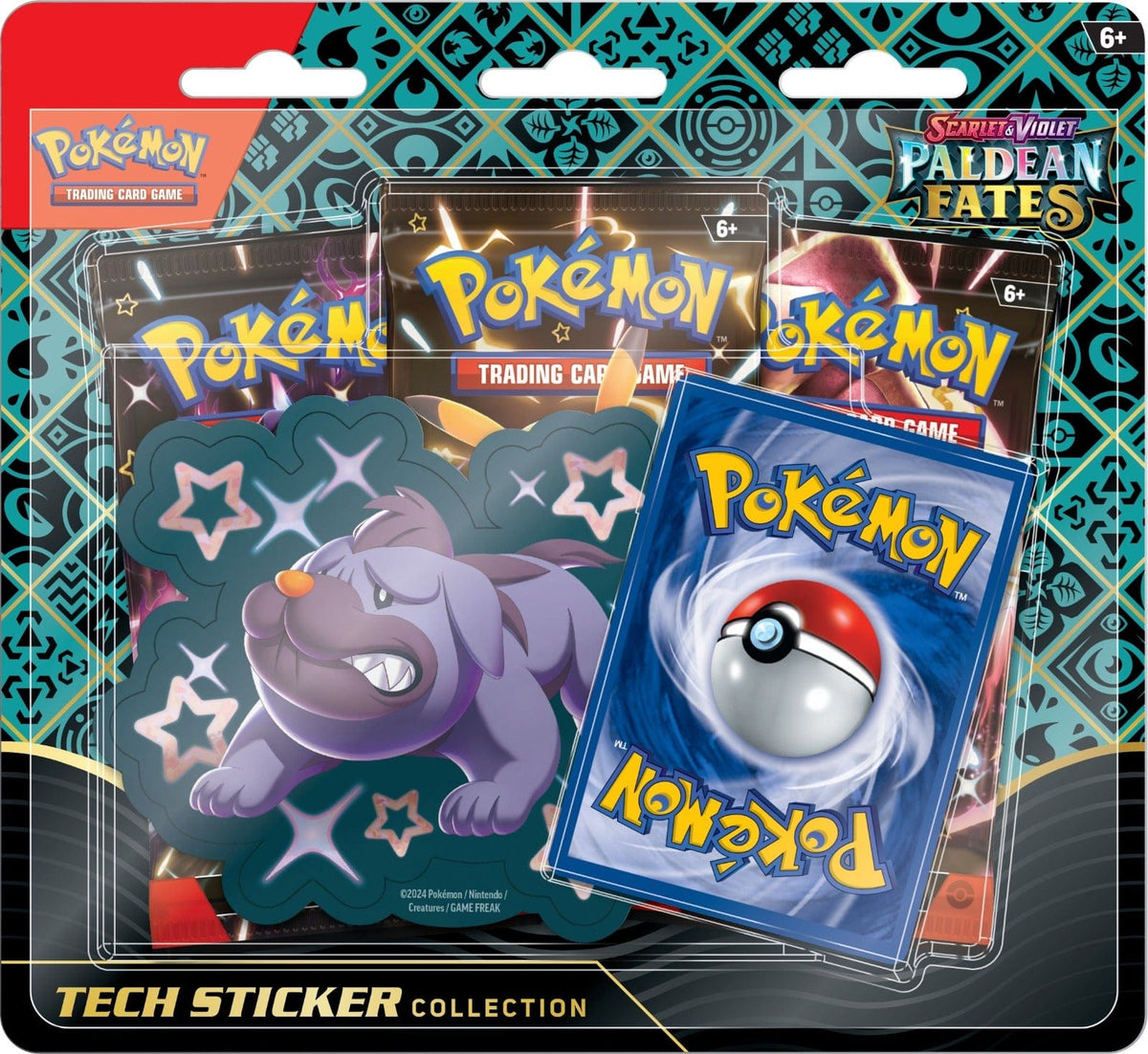 Pokémon TCG Paldean Fates - Tech Sticker Collection