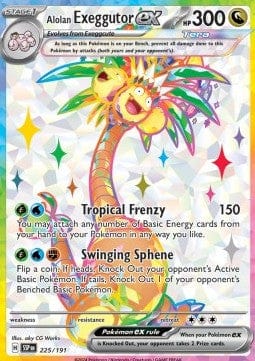 Pokémon Alolan Exeggutor ex (SSP 225)