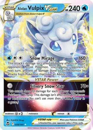 Pokémon Alolan Vulpix VSTAR (SIT 034) 69327685