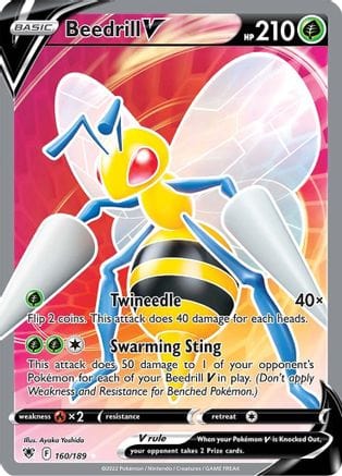 Pokémon Beedrill V (ASR 160) 10308677