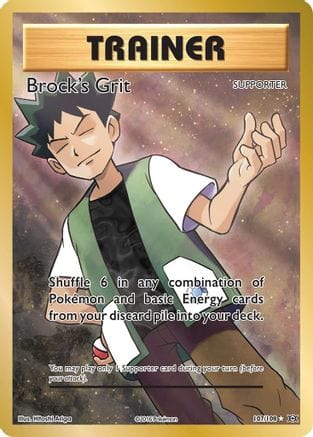 Pokémon Brock's Grit (EVO 107) 25575493