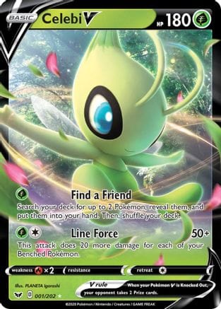 Pokémon Celebi V (SSH 1) 77741125