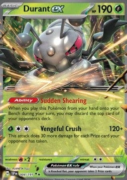 Pokémon Durant ex (SSP 004)