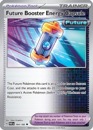 Pokémon Uncommen Holo Future Booster Energy Capsule (PAR 164) 77459013