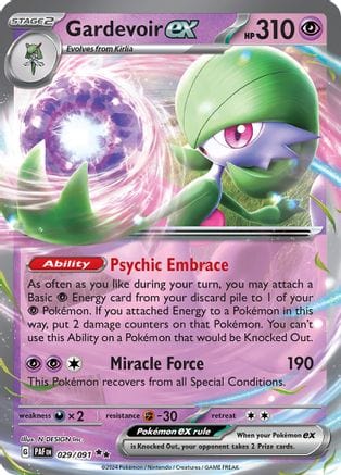 Pokémon Gardevoir ex (PAF 029) 10173765