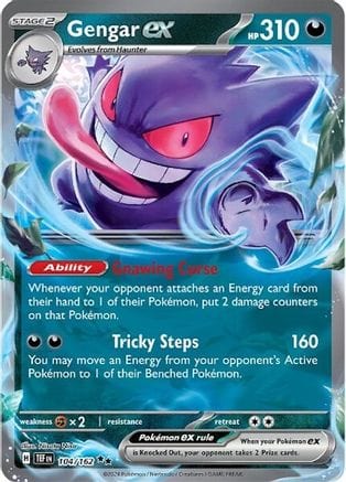 Pokémon Gengar ex (TEF 104)