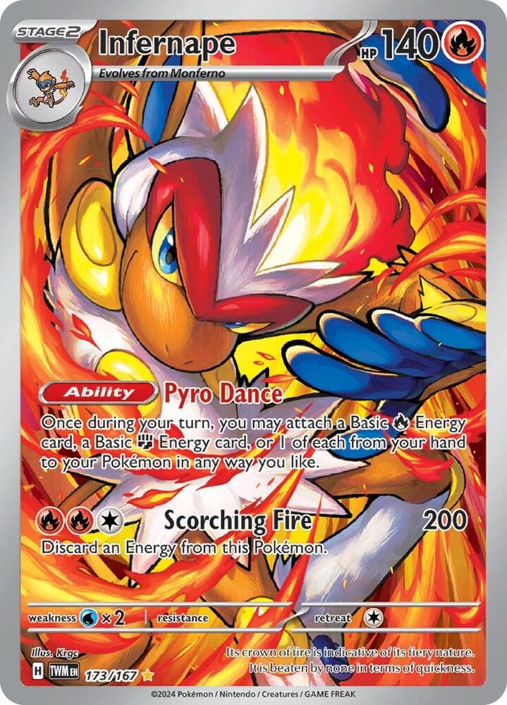 Pokémon Infernape (TWM 173)