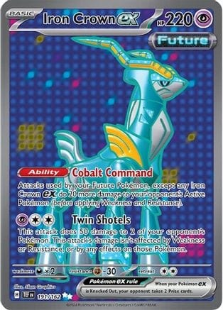 Pokémon Iron Crown ex (TEF 191)