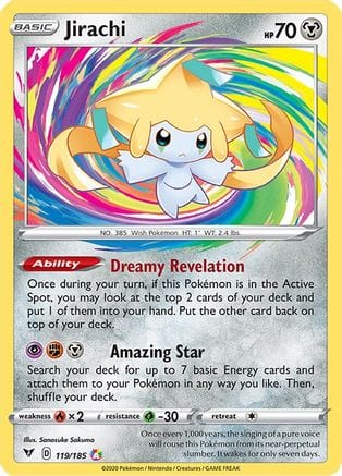 Pokémon Jirachi (VIV 119) 03332933