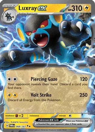 Pokémon Luxray ex (TWM 068)