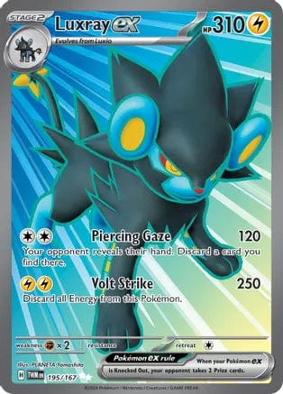 Pokémon Luxray ex (TWM 195)