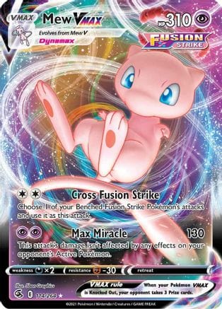 Pokémon Mew VMAX (FST 114) 09943877