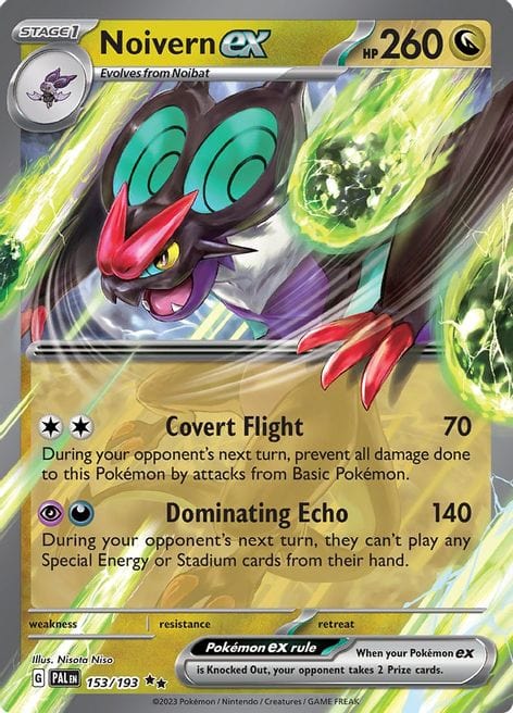 Pokémon Noivern ex (PAL 153) 22238789