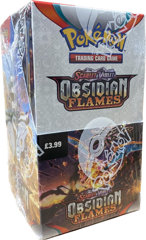 Pokemon TCG Scarlet & Violet - Obsidian Flames - Booster Box (18-pack  display)