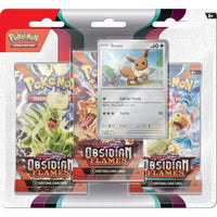 Laden Sie das Bild in den Galerie-Viewer, Pokémon Eevee Obsidian Flames - 3-Pack Blister 820650853784
