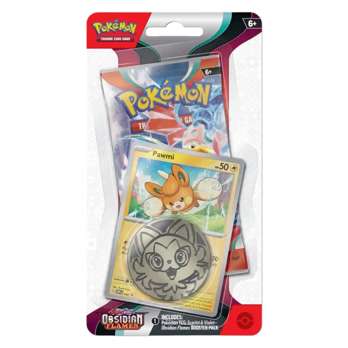 Pokémon Pawmi Obsidian Flames - Checklane Blister 820650853319