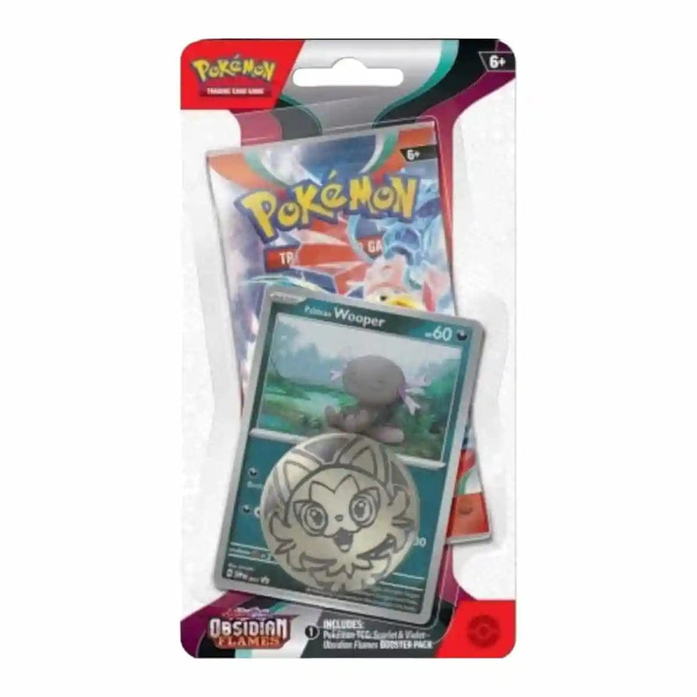 Pokémon Wooper Obsidian Flames - Checklane Blister 820650853319