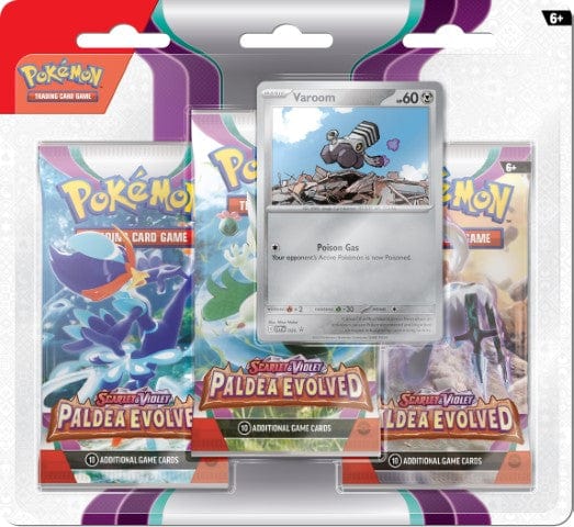 Pokémon Tinkatink Paldea Evolved - 3-Pack Blister 820650853531