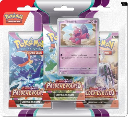 Pokémon Varoom Paldea Evolved - 3-Pack Blister 820650853531