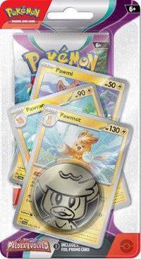 Laden Sie das Bild in den Galerie-Viewer, Pokémon Pawmot Paldea Evolved - Premium Checklane Blister 820650853616
