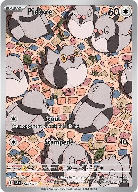 Pokémon Pidove (BLK 148)