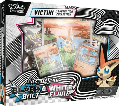 Pokémon Pokemon - Black Bolt & White Flare Illustration Collection - Victini 196214112582