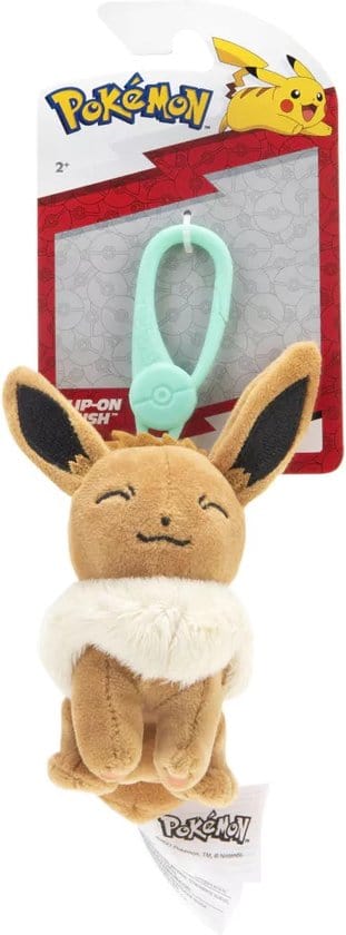 Pokémon Pokemon - Clip on Plush - Eevee - Sleutelhanger 0889933951838