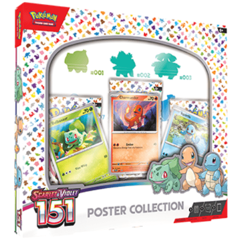 Pokémon Pokémon TCG 151 - Poster Box 820650853166