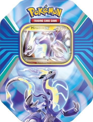 Pokémon Miraidon EX Pokémon TCG: Paldea Legends Summer Tin 2023 820650852886