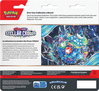 Laden Sie das Bild in den Galerie-Viewer, Pokémon Pokemon TCG - Stellar Crown - 3-Pack Blister

