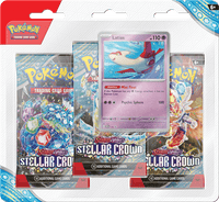 Laden Sie das Bild in den Galerie-Viewer, Pokémon Latias Pokemon TCG - Stellar Crown - 3-Pack Blister 820650859076
