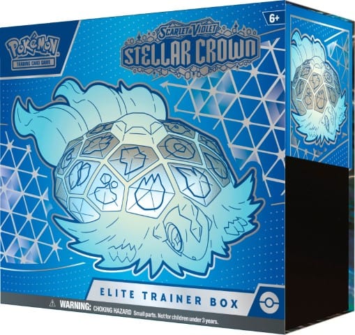 Pokémon Pokemon TCG - Stellar Crown - Elite Trainer Box 0820650859229