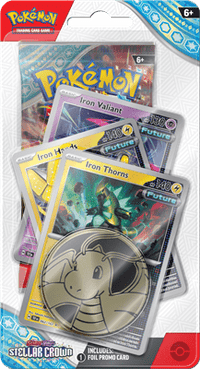 Laden Sie das Bild in den Galerie-Viewer, Pokémon Iron Thorns Pokemon TCG - Stellar Crown -  Premium Checklane Blister 0820650859182
