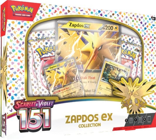 Pokémon Pokémon TCG SV151 EX Box Zapdos 0820650853135