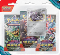 Laden Sie das Bild in den Galerie-Viewer, Pokémon Revavroom Pokemon TCG - Twilight Masqeurade - 3-Pack Blister 820650857836
