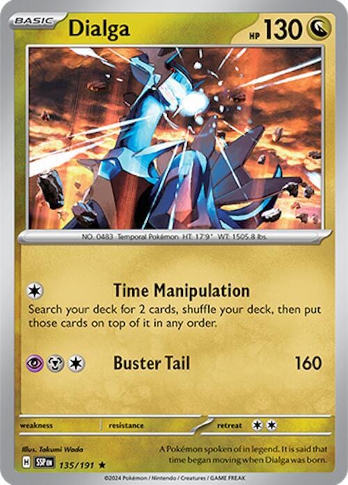 Pokémon Dialga Surging Sparks Bundel