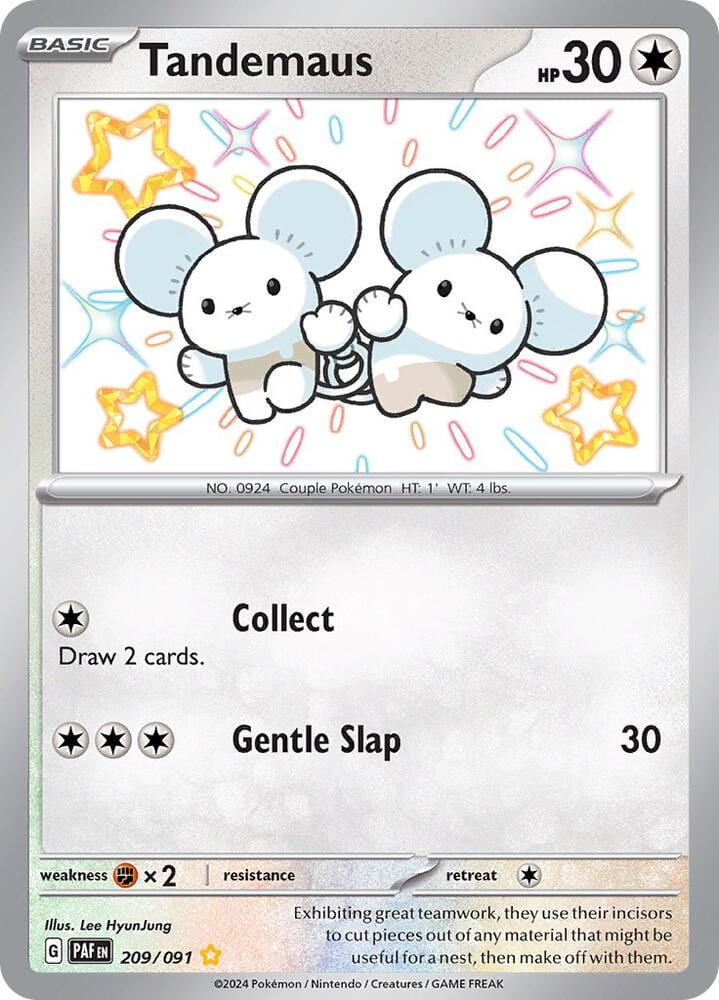 Pokémon Tandemaus (PAF 209)