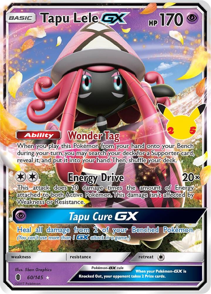 Pokémon Tapu Lele GX (CEL GRI 60)