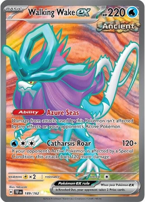 Pokémon Walking Wake ex (TEF 189)