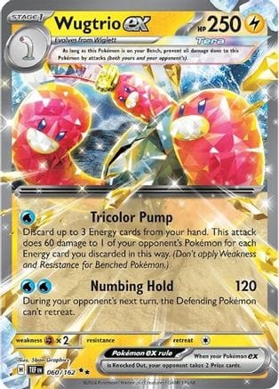 Pokémon Wugtrio ex (TEF 060)