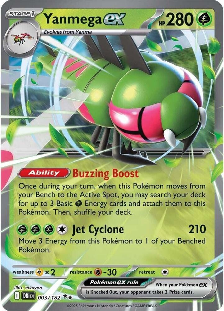 Pokémon Yanmega ex (DRI 003)