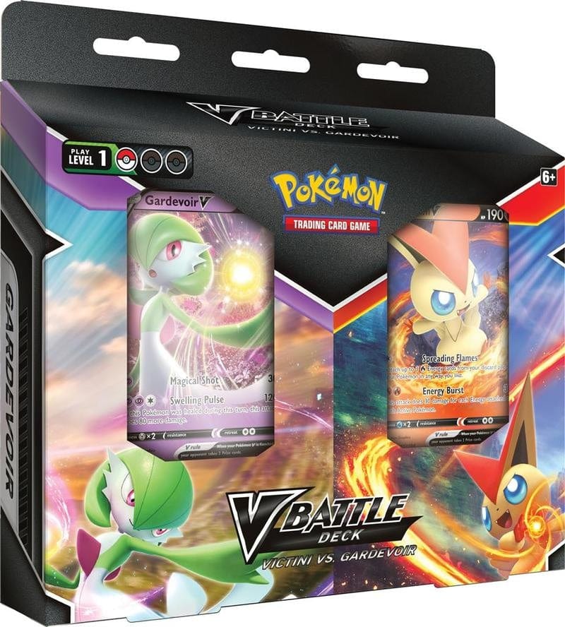 Pokévolution Pokemon V Battle Deck Bundle Victini & Gardevoir 820650809484