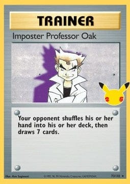 Imposter Professor Oak (CEL BS 073)
