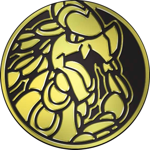 Kommo-o - Gold Mirror Holofoil - Collectible coin