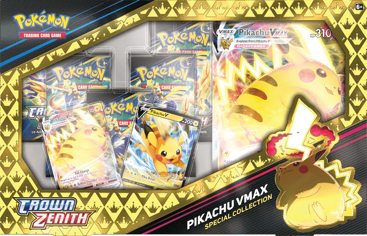 Pokemon Crown Zenith - Special Collection Box - Pikachu VMAX