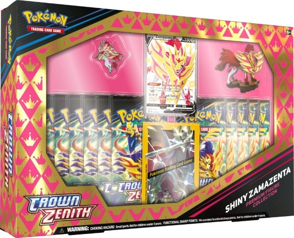 Pokemon Crown Zenith Zamazenta Premium Figure Collection