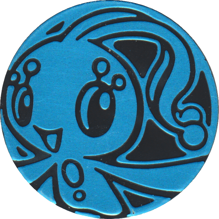 Manaphy - Blue Non Holofoil - Collectible coin
