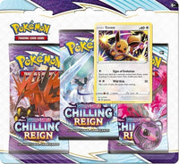 Laden Sie das Bild in den Galerie-Viewer, Pokémon Eevee Chilling Reign - 3-Pack Blister 65796831

