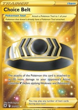 Pokémon Choice Belt (ASR 211) 83713247